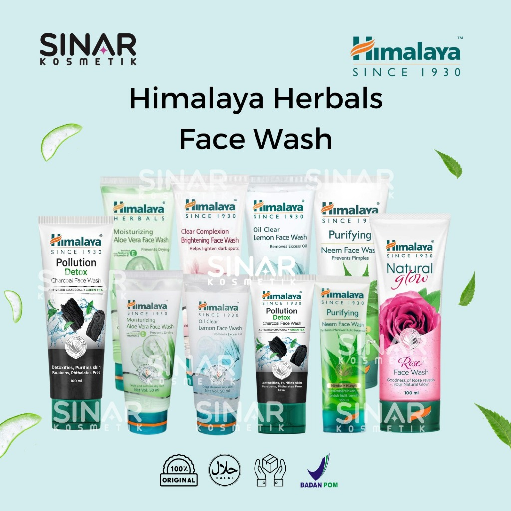 Jual Himalaya Herbals Face Wash 50ml / 100ml / 150ml Purifying Neem