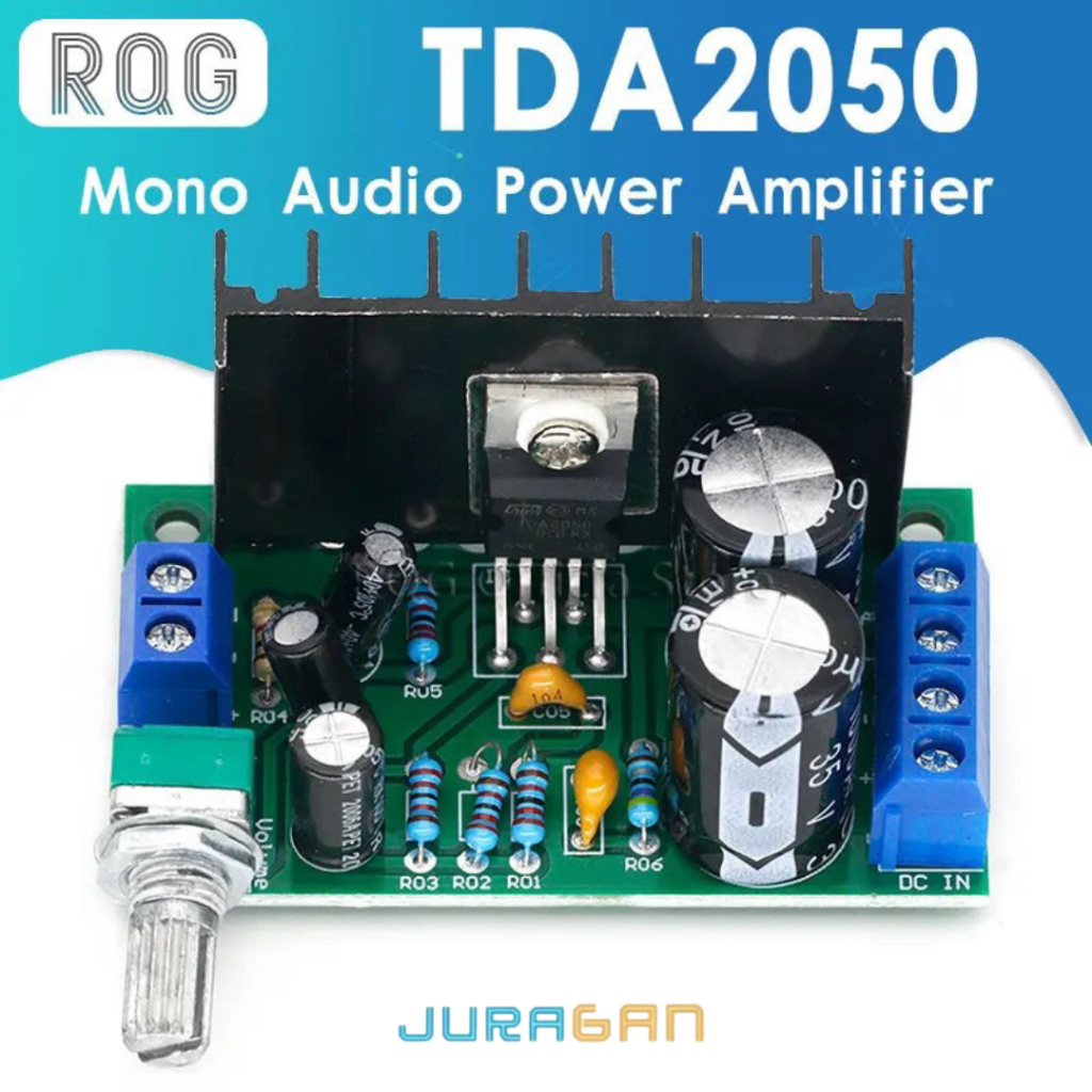 Jual TDA2050 MONO AUDIO POWER AMPLIFIER 12-24V | Shopee Indonesia