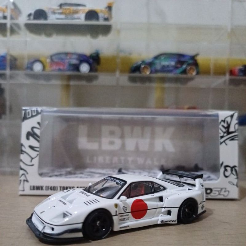 Jual INNO64 LBWK Ferrari F40 Tokyo Auto Salon 2023 White (Unsealed ...