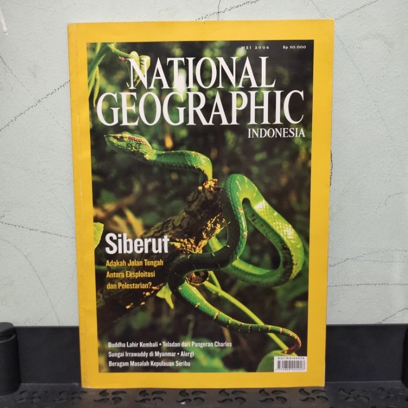 Jual Majalah National Geographic Indonesia Mei 2006 (buku Bekas ...