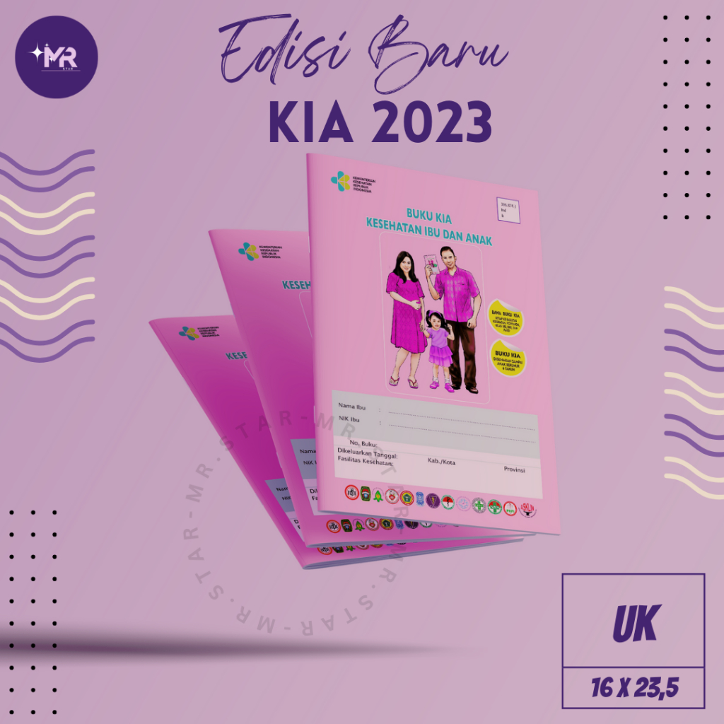 Jual Buku Pink 2023 Buku Kesehatan Ibu Dan Anak Buku KIA Terbaru Buku ...