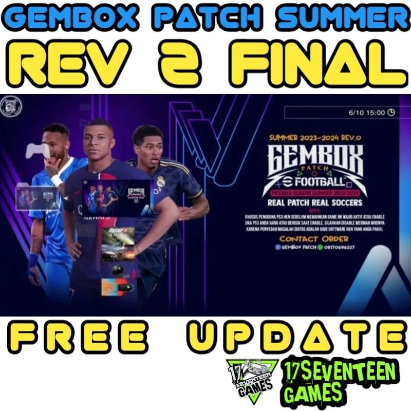 Jual GEMBOX PATCH REV 2 FINAL SUMMER 2023 2024 TERBARU PS3 Shopee   Id 11134207 7r98x Lpzrtvozybtcf3