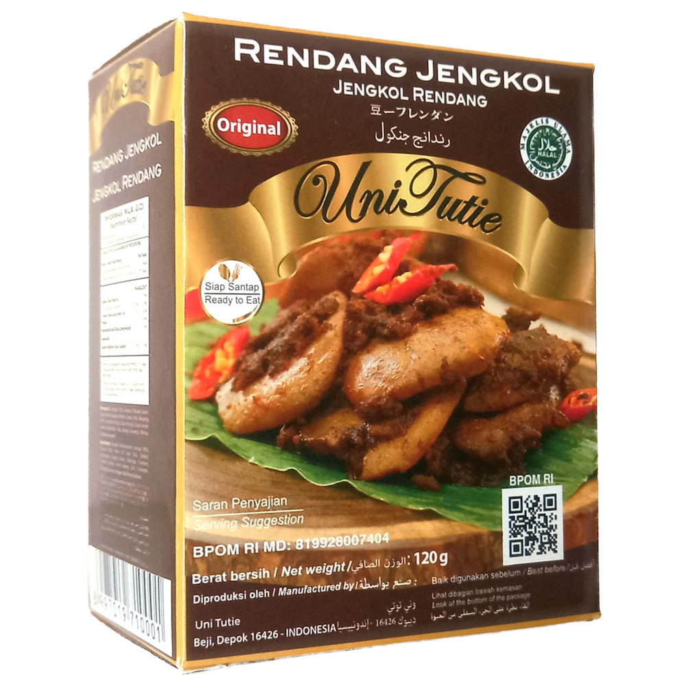 Jual Unitutie Rendang Jengkol 120g Lauk Pauk Siap Saji Makanan Instan