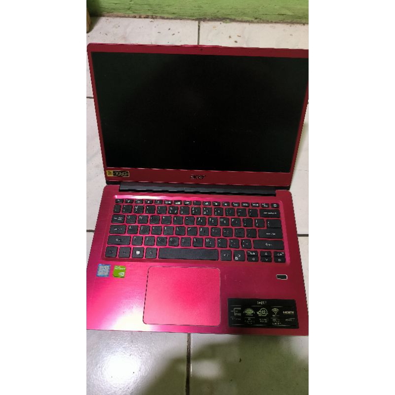 Jual laptop acer swift 3 intel r core tm i5 8265u cpu 1 60ghz 1 80