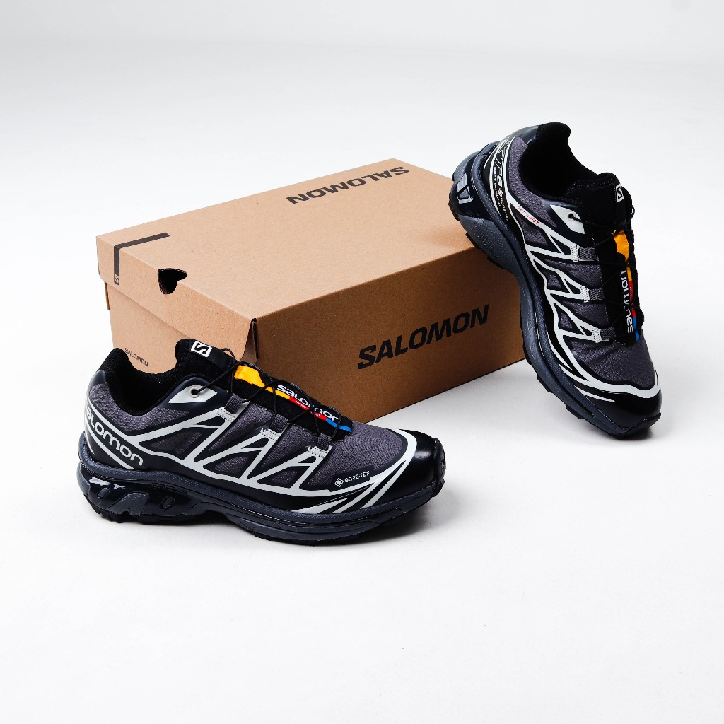 Jual Salomon XT - 6 Gore-Tex Black Lunar Rock | Shopee Indonesia