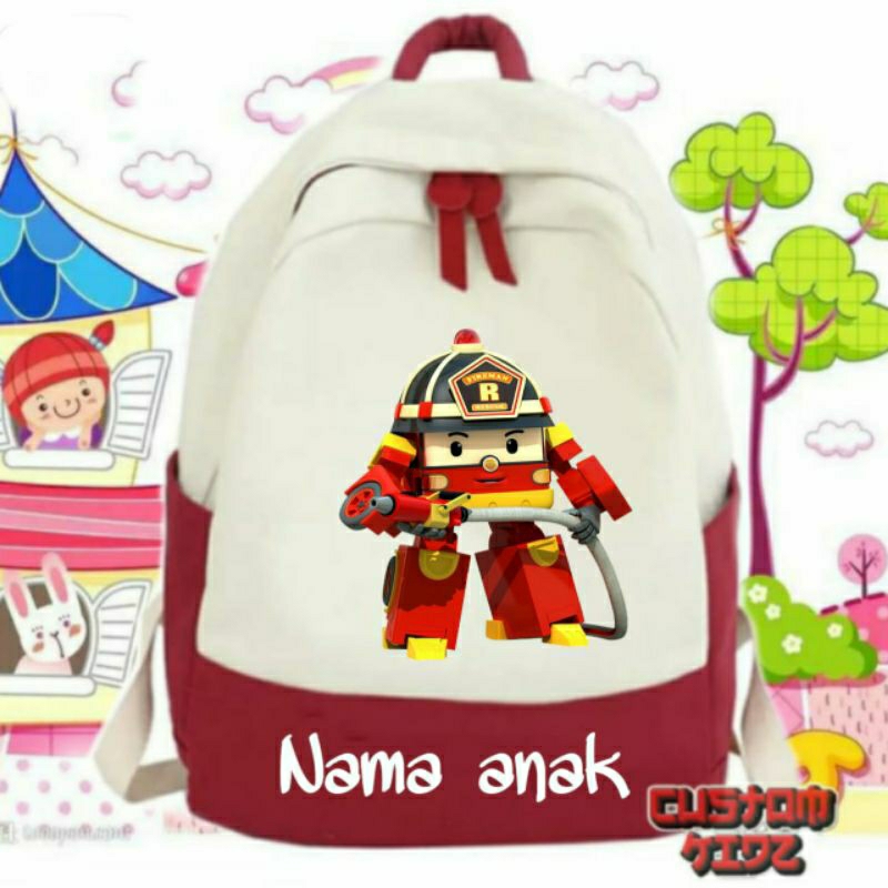 Cartable robocar poli hot sale