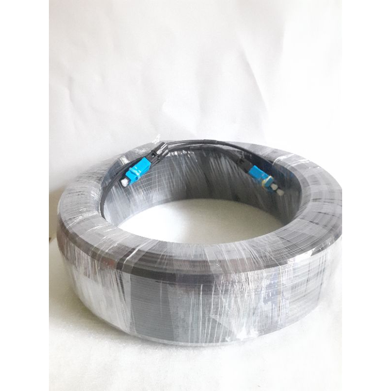 Jual kabel fiber optic 2c 3s outdoor fastcon panjang 75m siap pakai ...