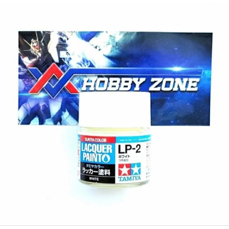 Tamiya LP-39 - Blanc racing (brillant) - Peinture laquée 10 ml