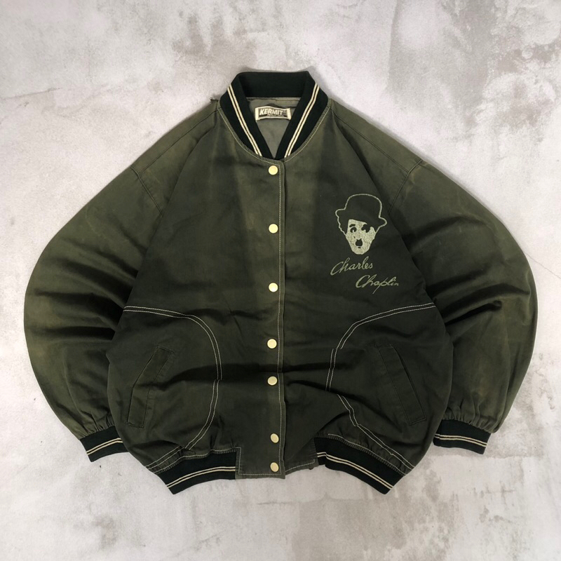 Jual vintage jacket charles chaplin Shopee Indonesia