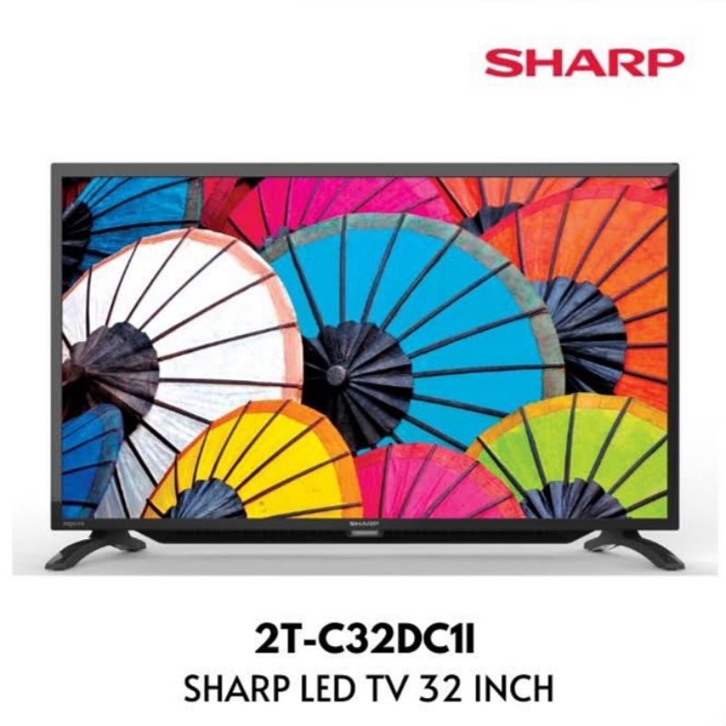 Jual TV LED digital SHARP AQUOS 32 inc, HD READY 2T-C32DC1i/LC ...