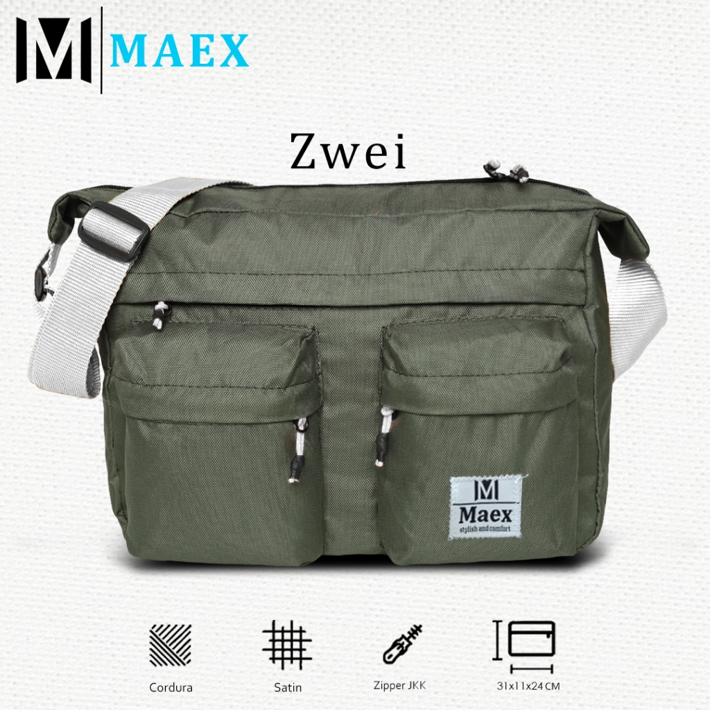 Jual Tas Selempang Maex Zwei Tas Selempang kerja Tas Selempang Pria