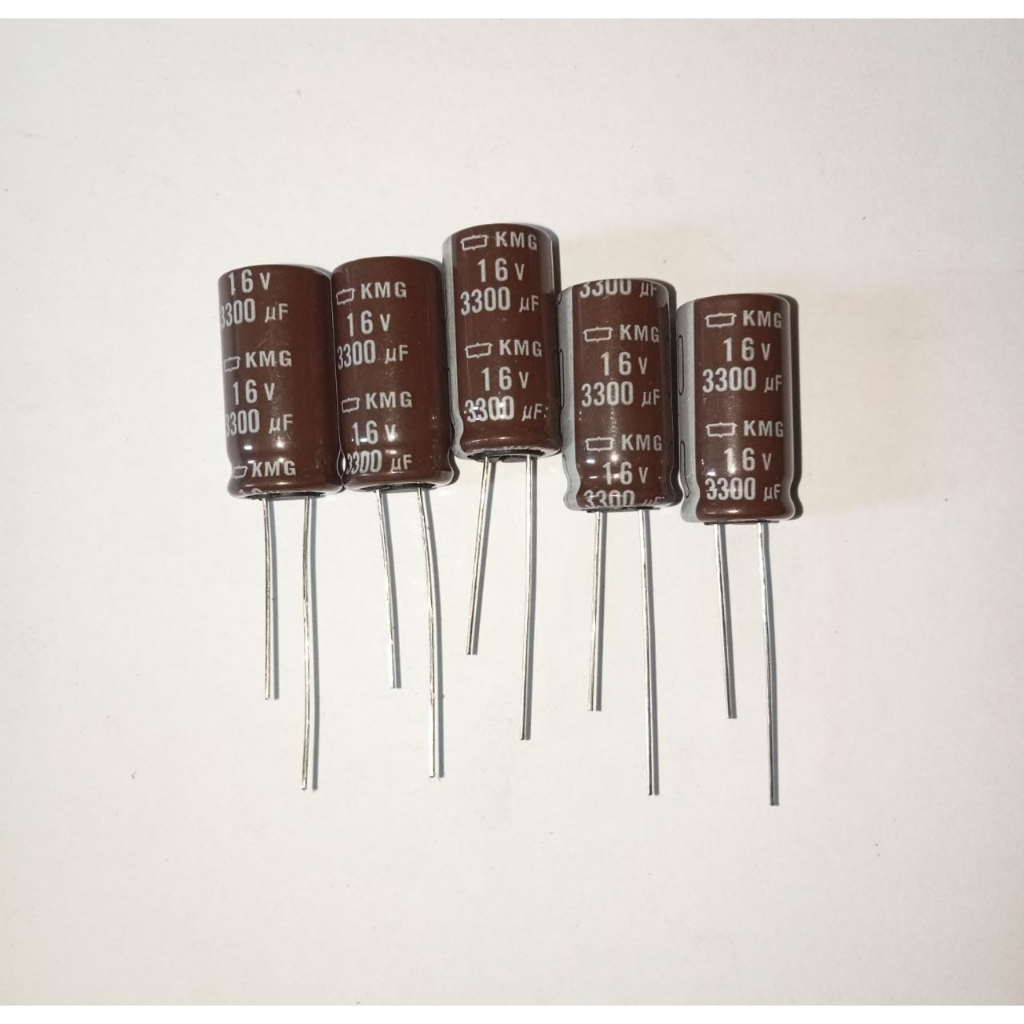 Lot De 10 Condensateurs électrolytiques 16V/3300μF | Dimensions 10x30 Mm | Pour Réparation électronique Et DIY