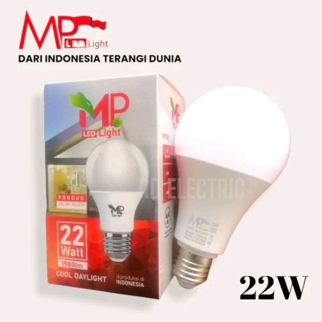 Jual MP LED Light/22 Watt/LED Bergaransi/Produk Dalam Negeri/Rekor MURI ...
