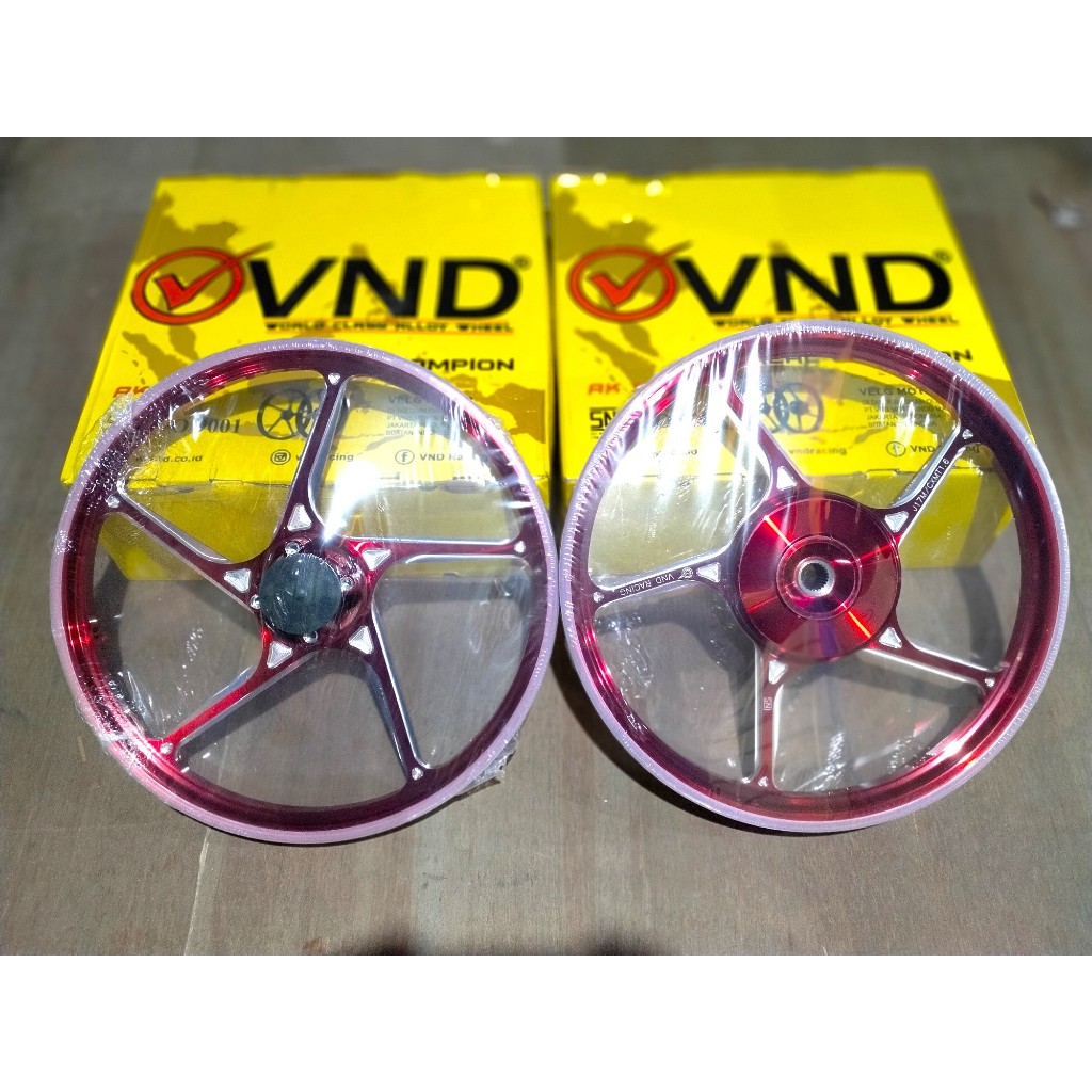 Jual VND Racing Velg Racing AK 55 Ukuran 140 160 Ring 17 Vario 125 ...