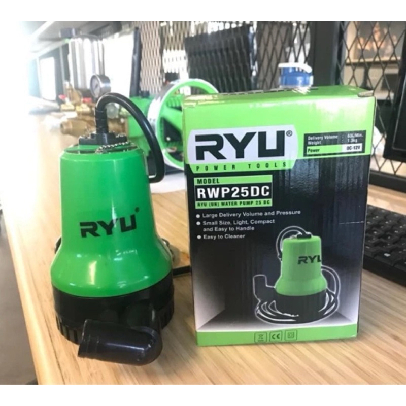 Jual RYU Pompa Celup Air DC 12V - Kolam Submersible Pump | Shopee Indonesia