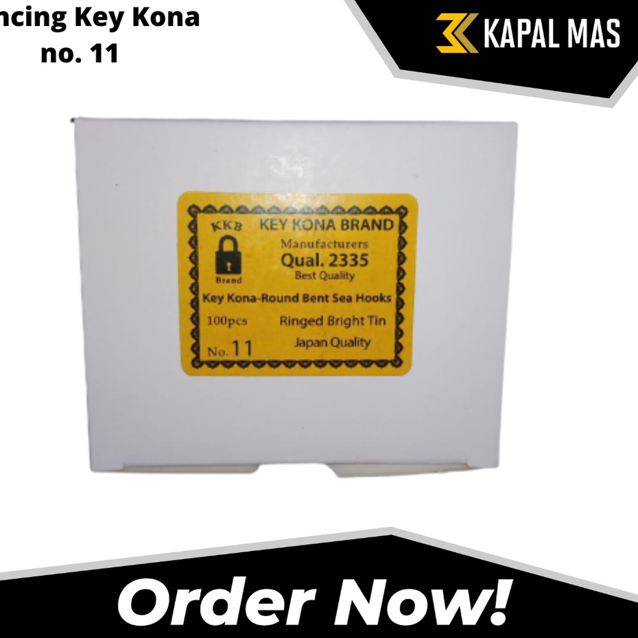 Jual PANCING IKAN KEY KONA BRAND NO. 8, 9, 10, 11 / PANCING / MATA KAIL ...