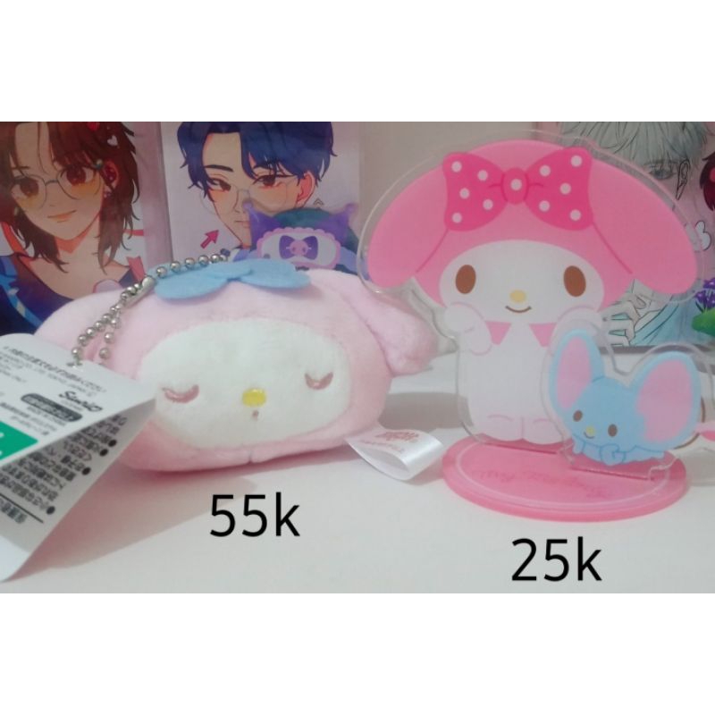 Jual MY MELODY DAISO KEYCHAIN PLUSH & MINI STANDEE Shopee Indonesia