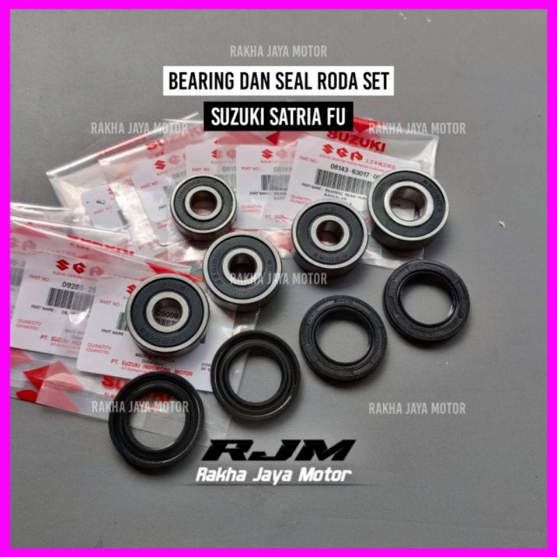 Jual Bearing Dan Seal Roda Set Satria Fu 150 Karet Seal Sil Penutup