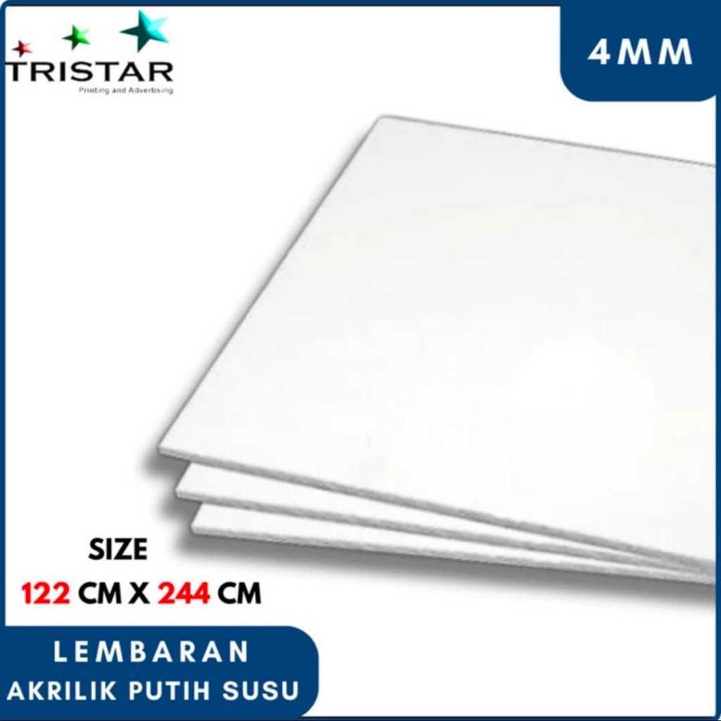Jual Akrilik Lembaran Putih Susu Star Royal 4mm 122x244 cm | Acrylic