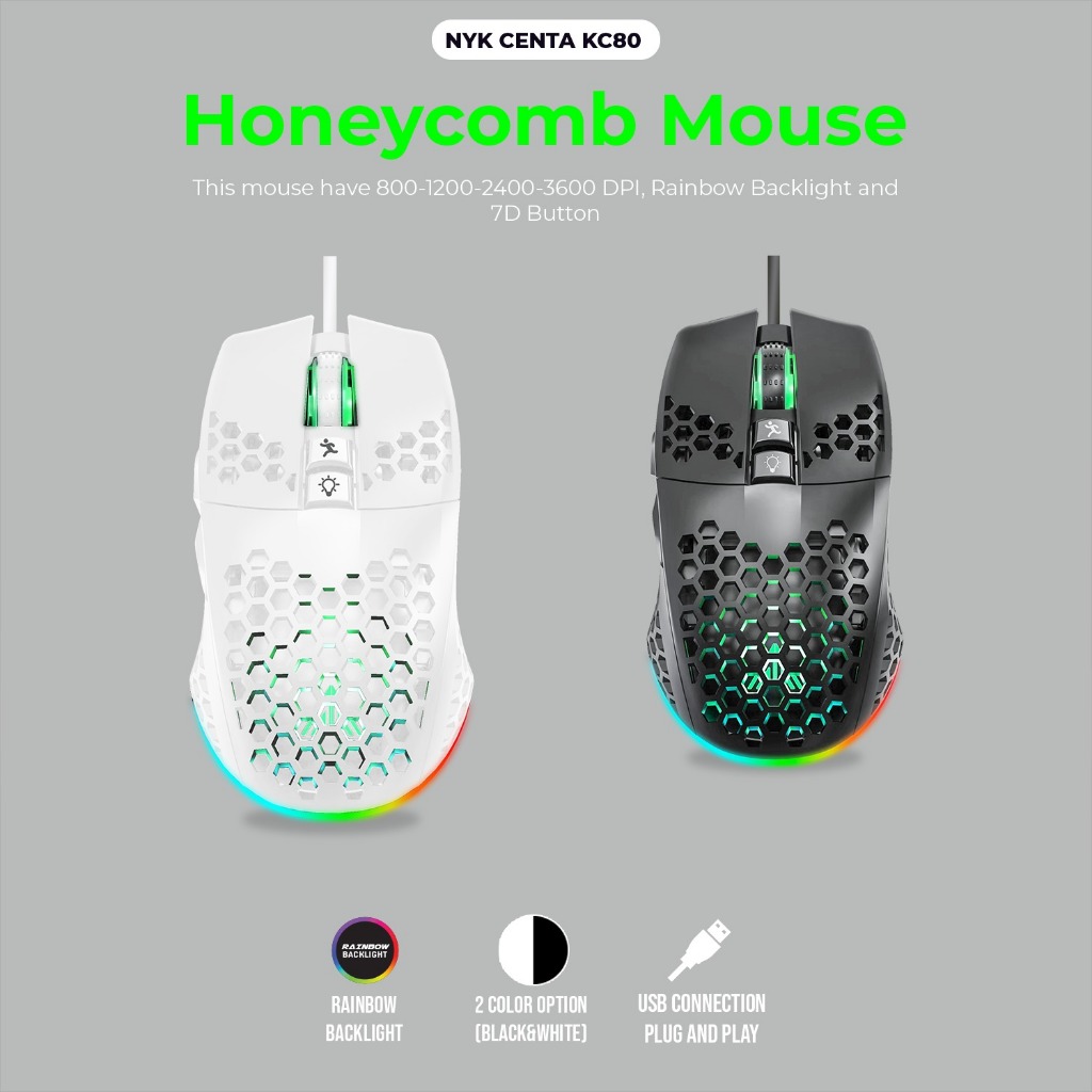Jual NEMESIS KC80 CENTA Combo Keyboard TKL dan Mouse 3 in 1 | Shopee ...