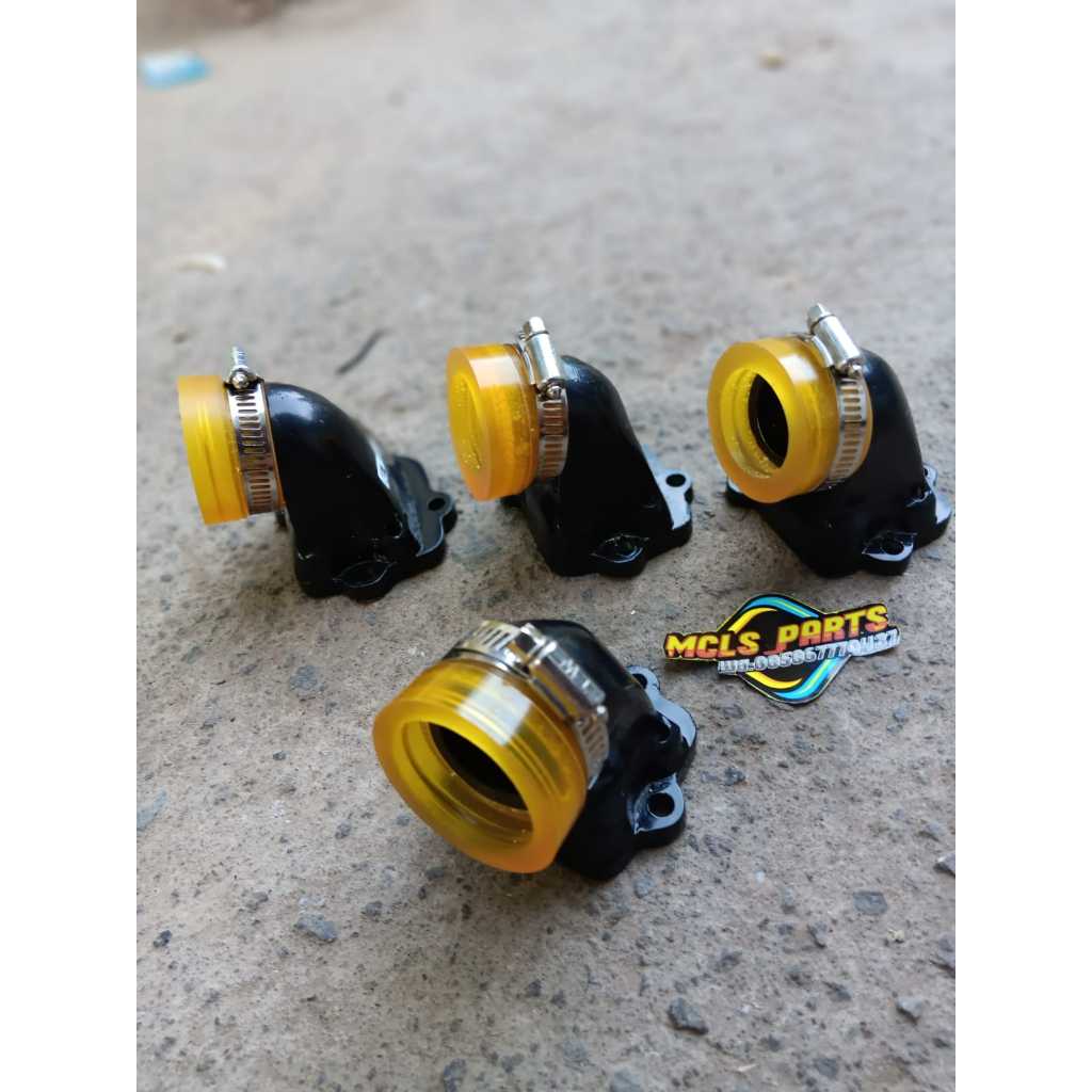 Jual Manipol intake yamaha fizr f1zr force1 karbu pe pwk 24/26/28/30/32 ...