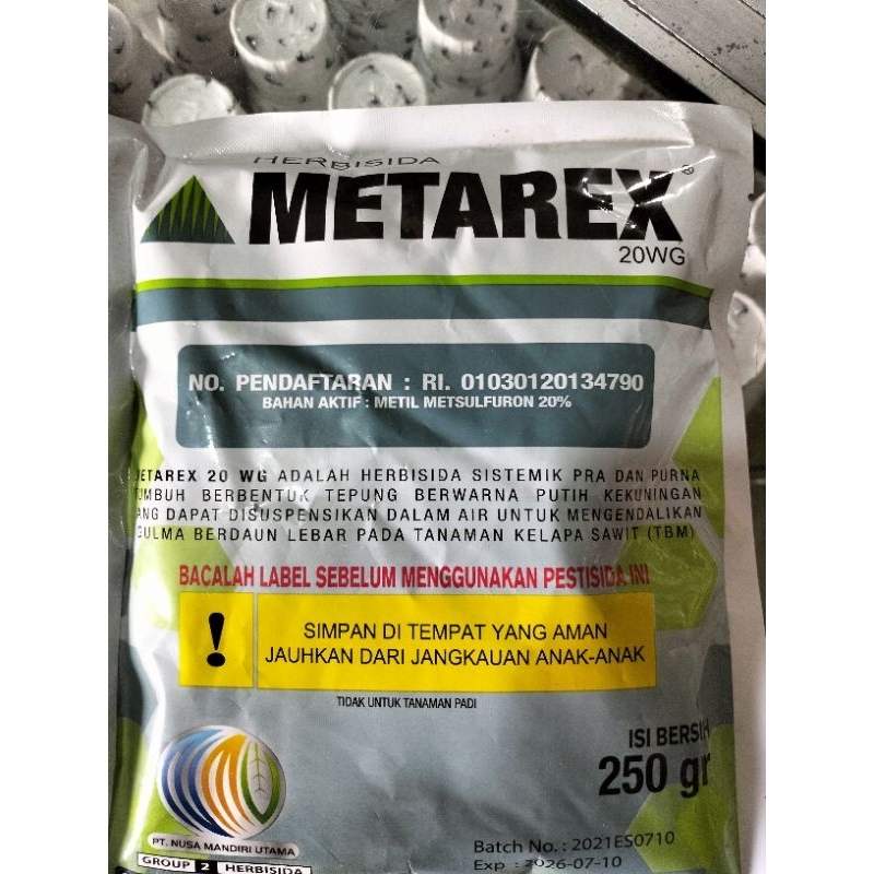 Jual METAREX 20WG(250gr) mengendalikan gulma berdaun lebar lahan kosong ...