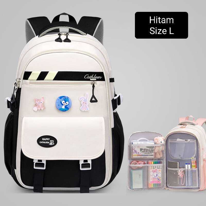 Jual ( zwq ) Tas Ransel Sekolah Anak Perempuan Import / Tas Anti Air