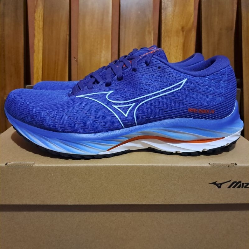 Jual Sepatu Running Mizuno Wave Rider 26 2E Super Sonic Ice Water ...