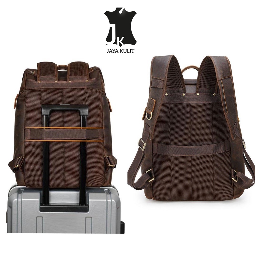 Jual REVEN LEATHER - Tas Punggung Ransel Osiris Backpack Pria Kulit ...