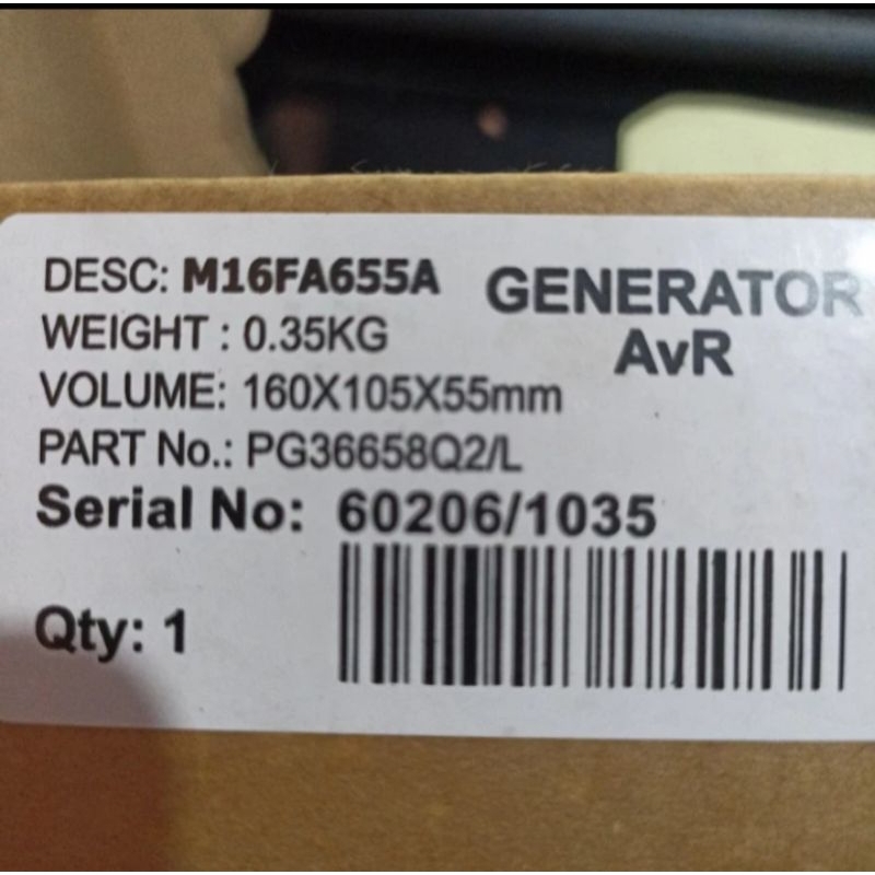 Jual Generator AVR / AVR Genset / M16FA655A | Shopee Indonesia