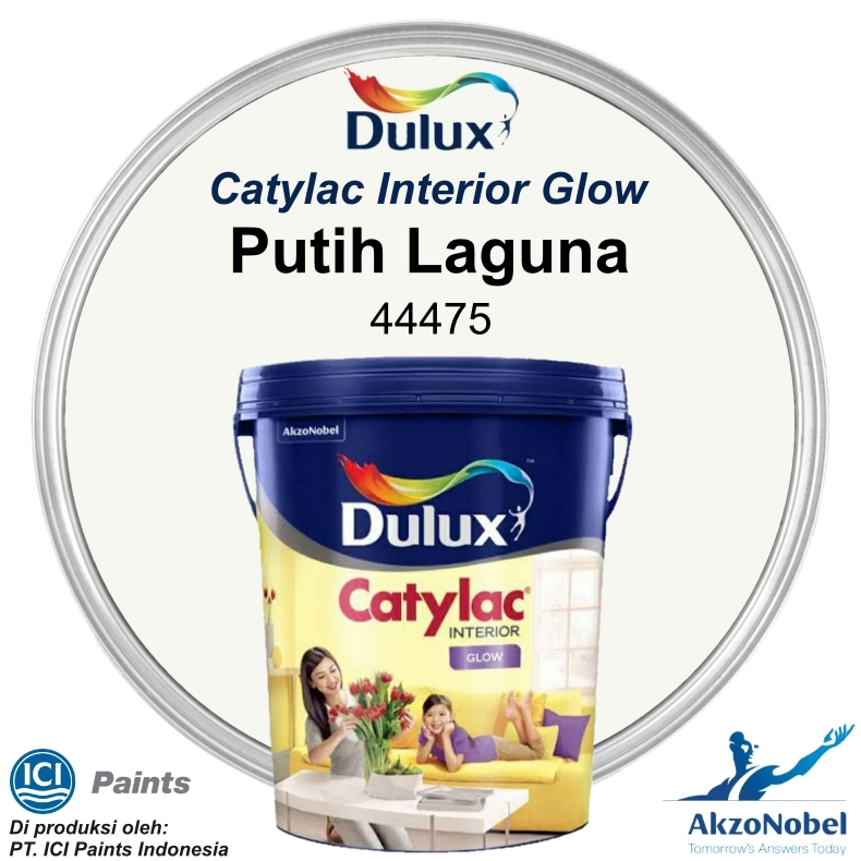 Jual Cat Dulux Catylac Glow 22 Kg Putih Laguna 44475 Shopee Indonesia 2597