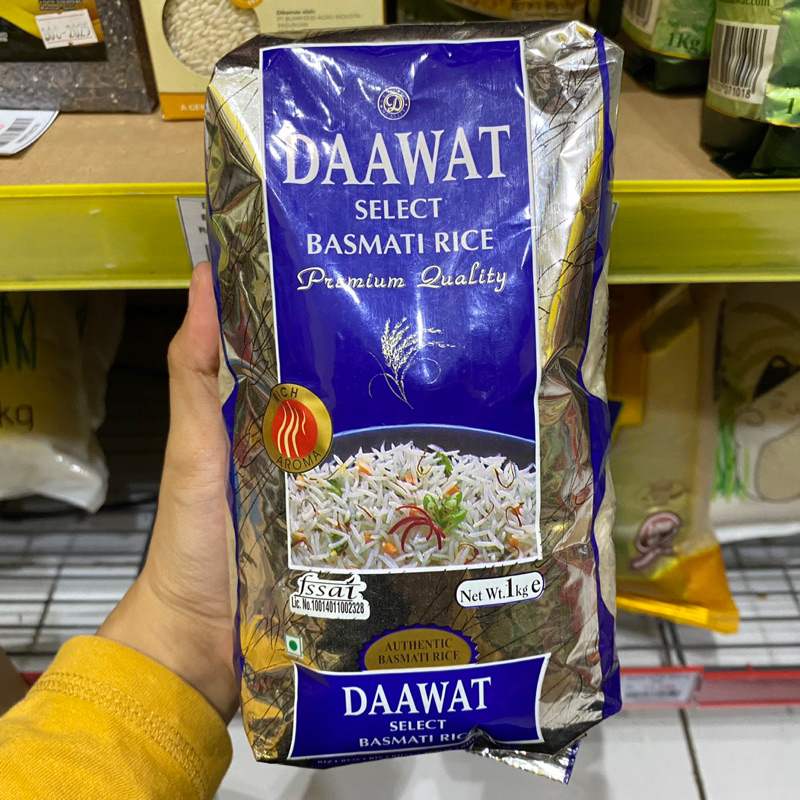 Jual Daawat Select Basmati Rice Rich Aroma 1Kg | Shopee Indonesia