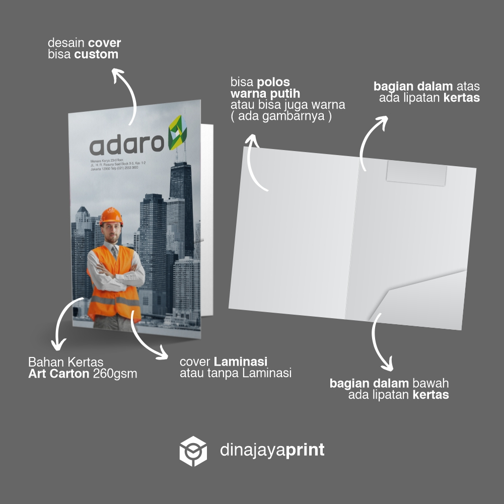 Jual Cetak Stopmap Custom - Map Folder Sekolah - Kantor - Rumah Sakit ...