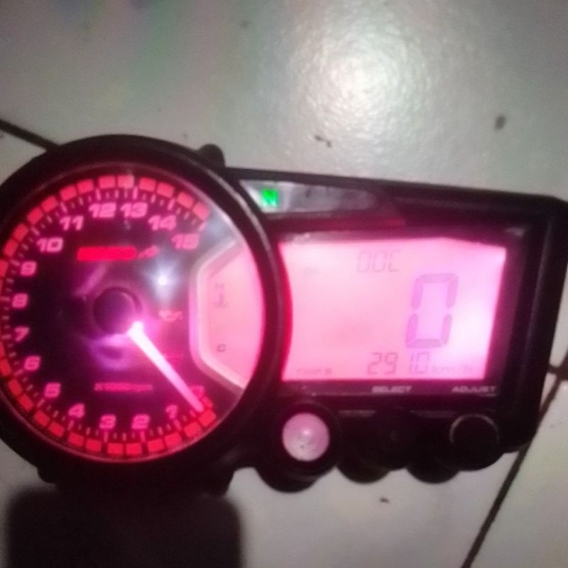 Jual speedometer Rx2+KOSO LCD DIGITAL universal motor GP style koso