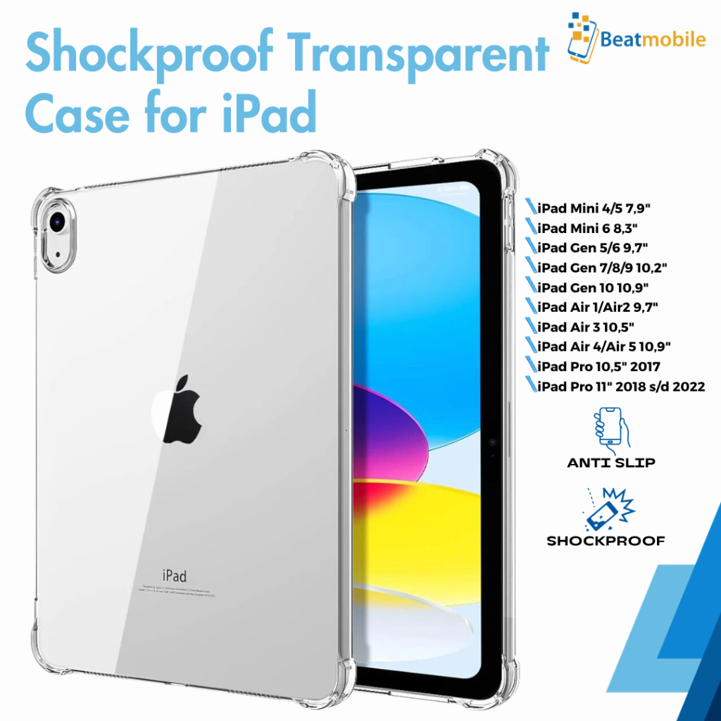Jual Case iPad Air5 Air4 Air1/2 Gen 9/7/8 iPad Pro 11inch