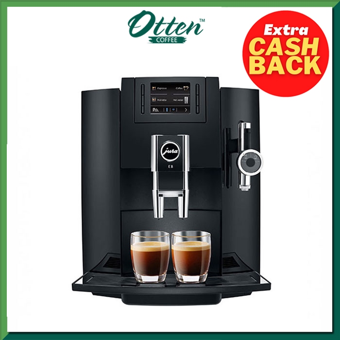 Jual Jura E8 Piano Black INT Fully Automatic Coffee Machine Mesin