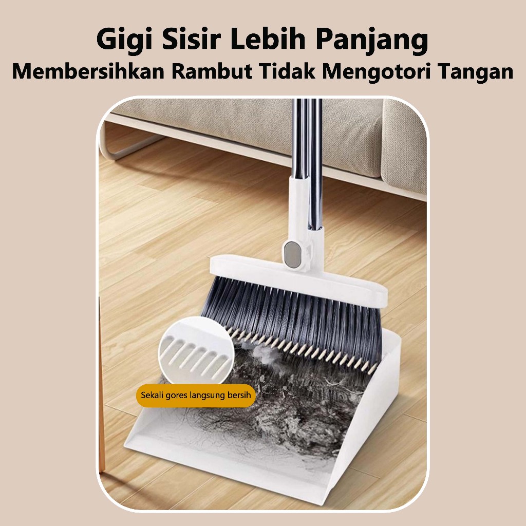 Jual sapu pengki Lipat Alat Pembersih lantai / Sapu Lantai Pengki Set ...