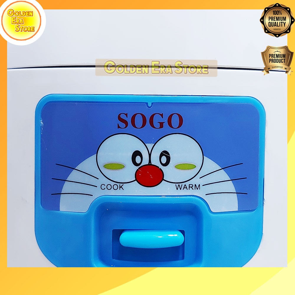 Jual SG 108 / KECIL / doraemon / SOGO Rice Cooker Penanak Nasi ...