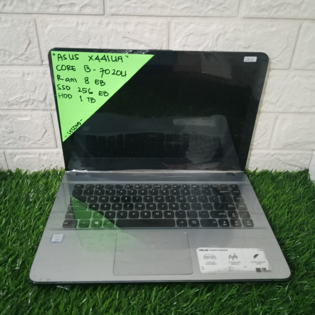 Jual LAPTOP MURAH ASUS X441UA CORE I3-7020U RAM 8GB SSD 256GB HDD 1TB ...