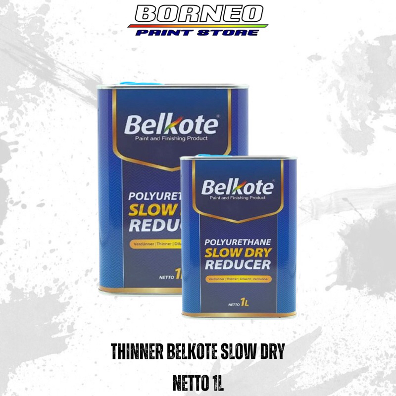Jual PENGENCER CAT PU / THINNER BELKOTE SLOW DRY 1L | Shopee Indonesia