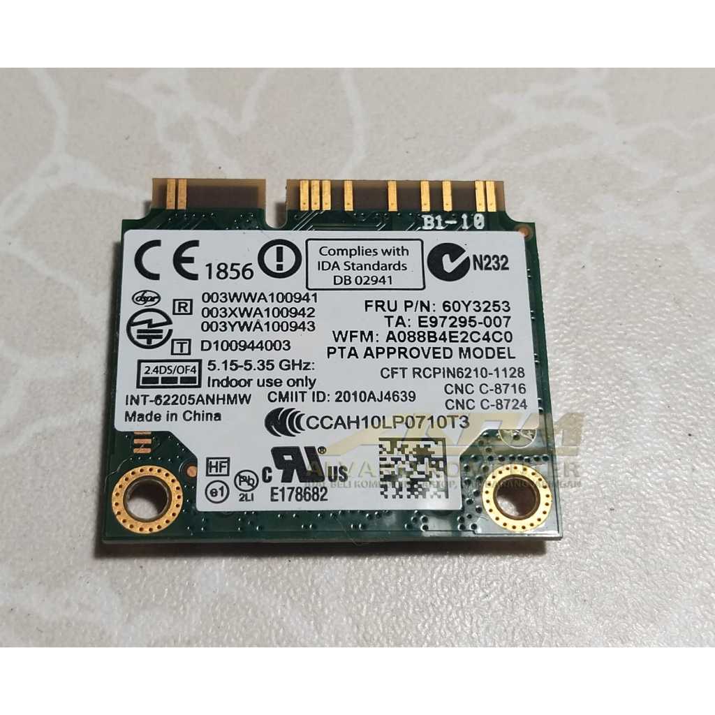 Jual Wireless atau Wifi Card laptop Lenovo Thinkpad L420 Shopee Indonesia