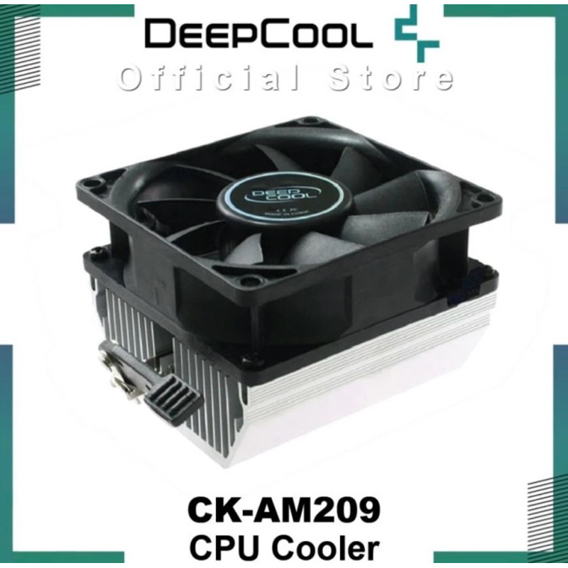 Jual Deepcool CK-AM209 FAN AMD SOCKET CPU Cooler AM4/AM3/AM2+/FM2 ...