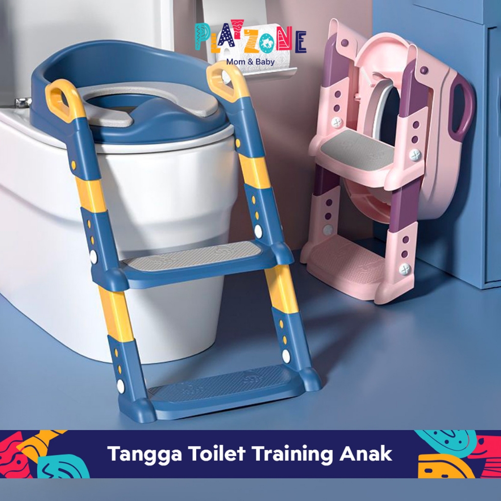Jual Play Zone COD Potty Ladder Kids | Baby Potty Seat Chair Toilet ...