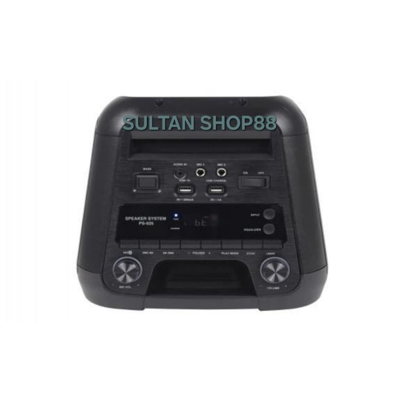 Jual SHARP SPEAKER AKTIF PORTABLE PARTY PS-925 WIRELESS BLUETOOTH I ...