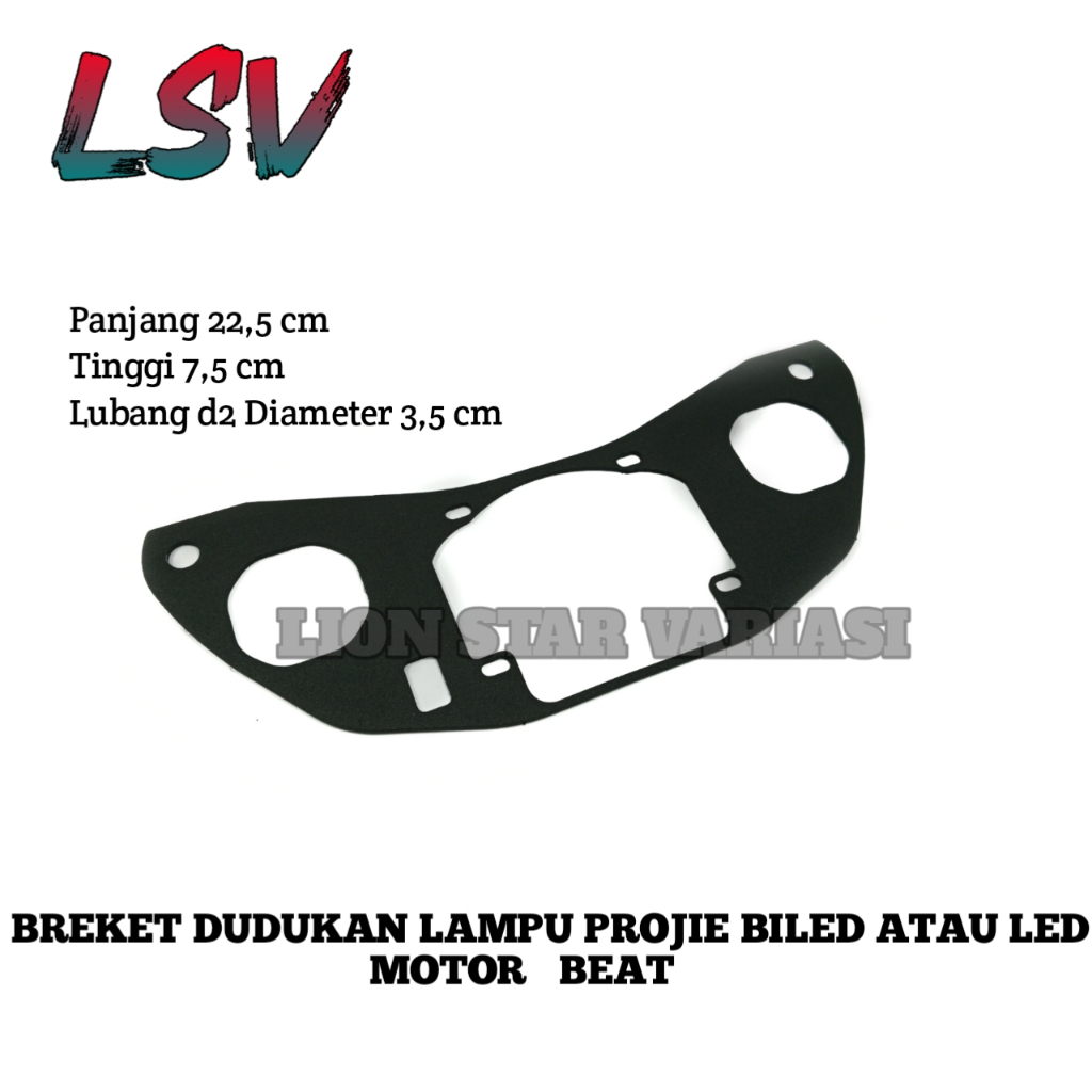 Jual Bracket Breket Dudukan Lampu Projie Biled Inch Hid Vario