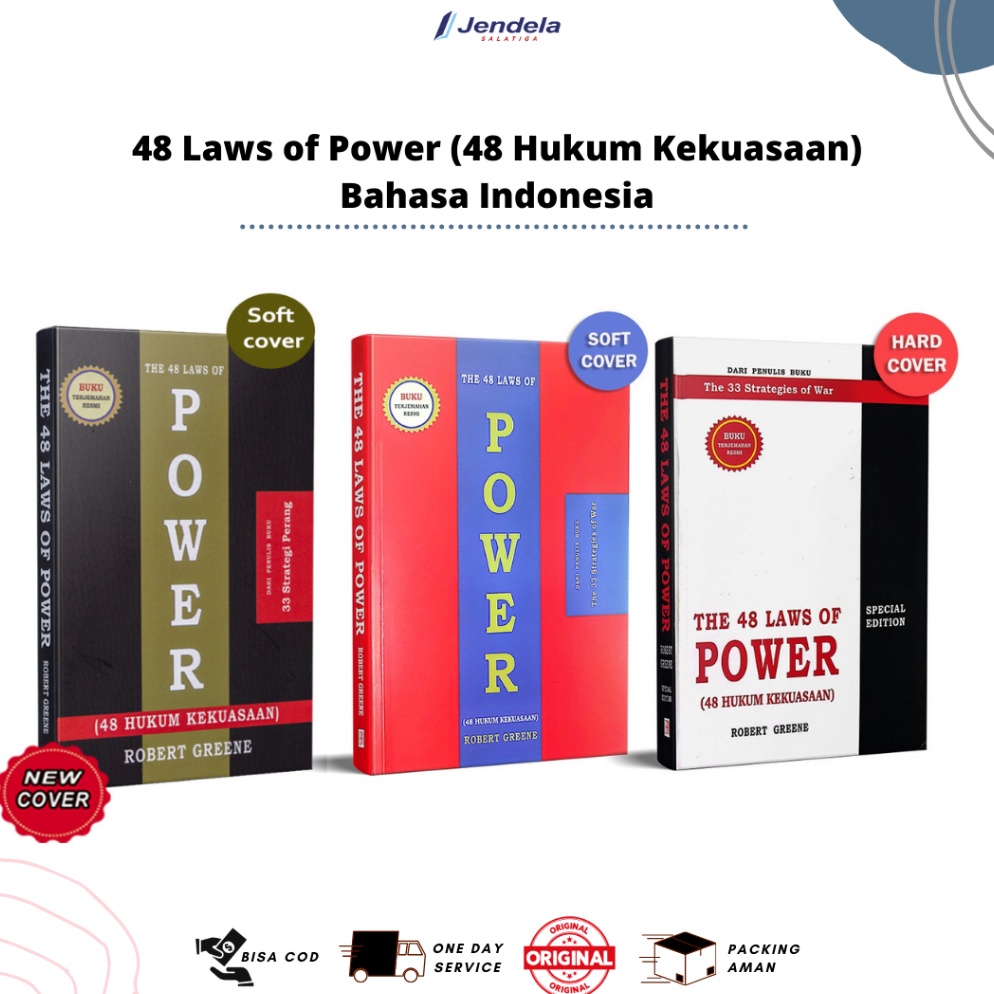 Jual Laris The 48 Laws Of Power Robert Greene 48 Hukum Kekuasaan MN ...