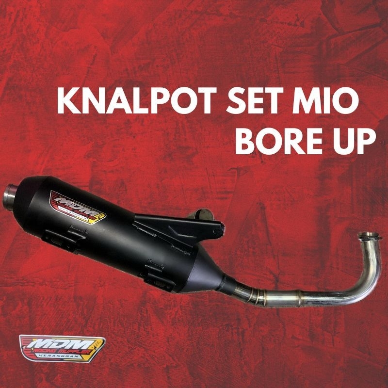 Jual Knalpot Mio Sporty Mio Smile Mio Soul Spek 59 63 Leheran 32 35