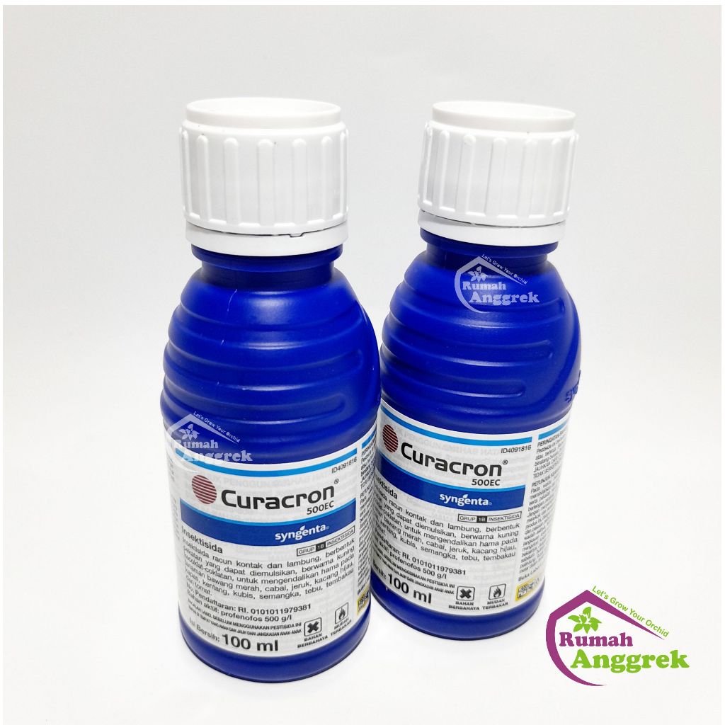 Jual Insektisida Curacron 500 EC 100 ml syngenta profenofos obat hama ...
