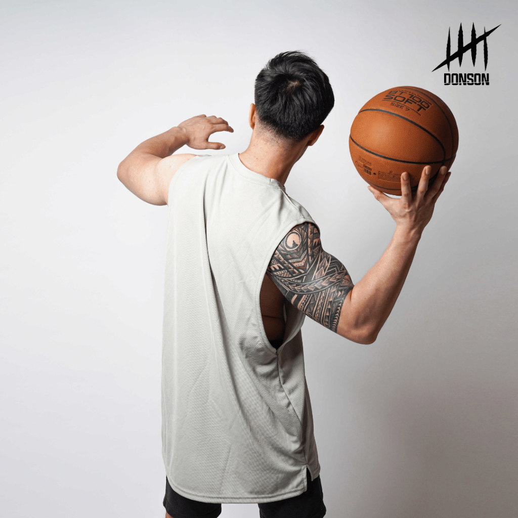 Jual DONSON Sportswear Simple Low Cut Singlet Tanktop Olahraga Kasual ...