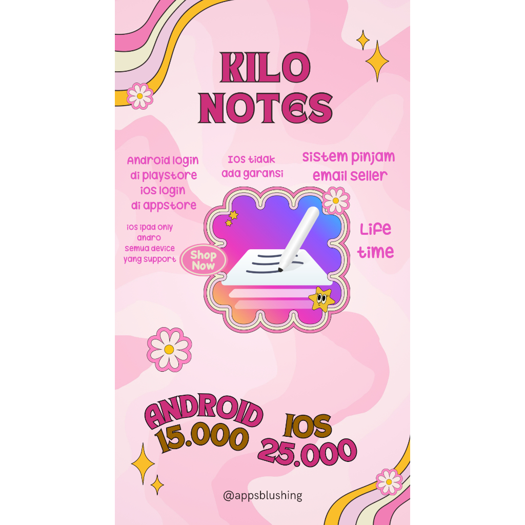 Jual KILONOTES PREMIUM IP4D | Shopee Indonesia